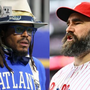 “I’m Washing My A**”: Cam Newton Claims to Be That ‘Psychopath’ That Jason Kelce Warned About