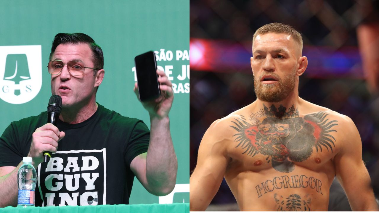 Chael Sonnen Defends ‘Great Entertainer’ Conor McGregor Against Criticism Over Iconic ‘Wife Is in My DMs’ Line