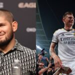 Khabib Nurmagomedov Gives Real Madrid Legend Toni Kroos His Flowers After UEFA Champions League Glory: “Discipline is a Character”
