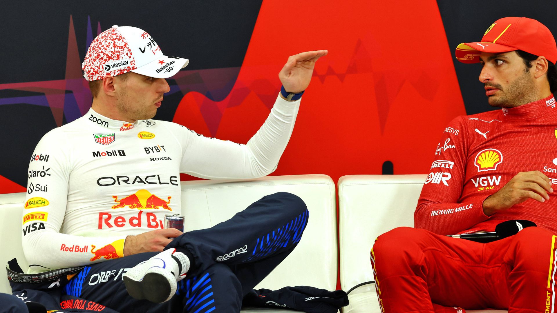 Reports Suggest Carlos Sainz Is Eyeing Frustrated Max Verstappen’s Seat “This Topic Is Not Closed Yet”