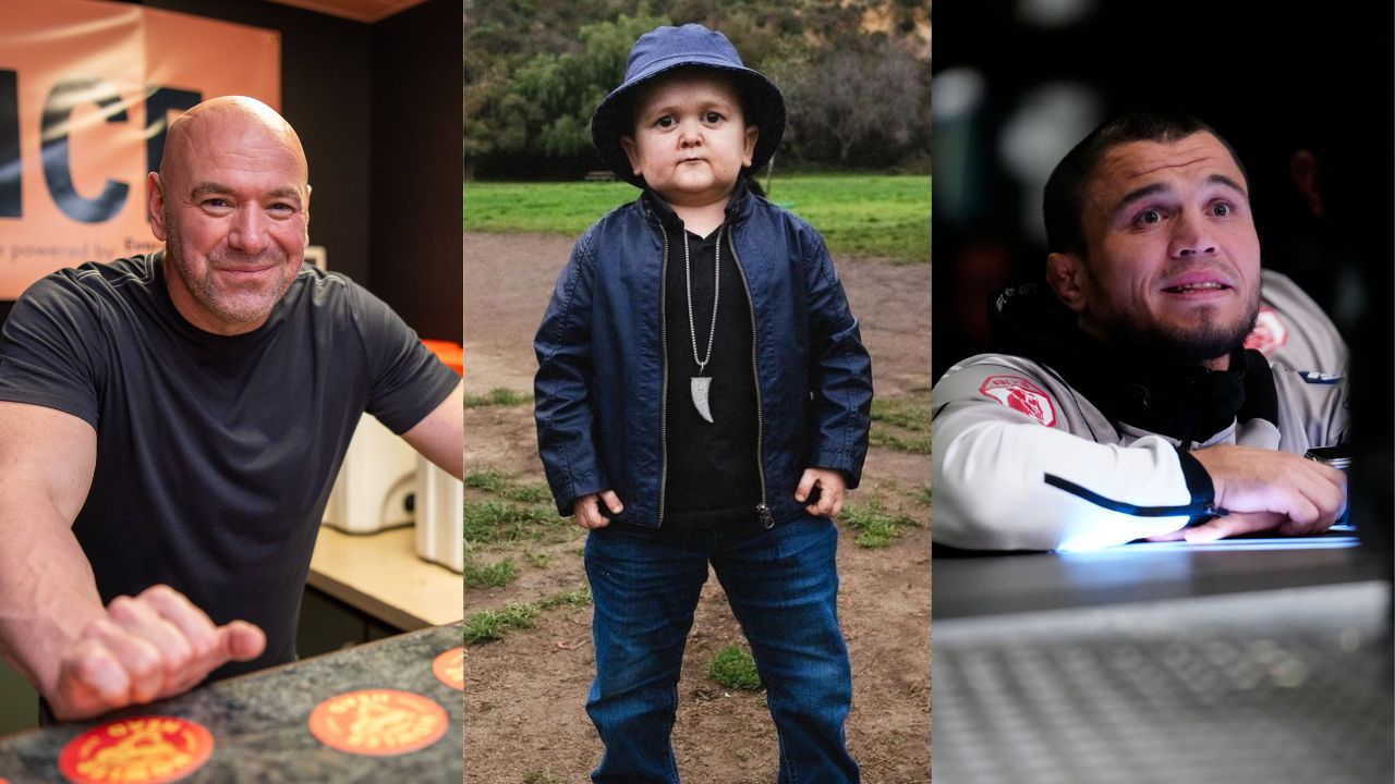 WATCH: Dana White Invites Hasbulla ‘Mini Khabib’ to Umar Nurmagomedov Fight at UFC Abu Dhabi