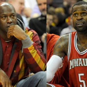 Michael Jordan and Stephen Jackson