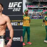 UFC Champ Dricus Du Plessis Lifts Spirits of South African Team After Hard-Fought T20 Final Loss