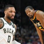 Damian Lillard and Kevin Durant