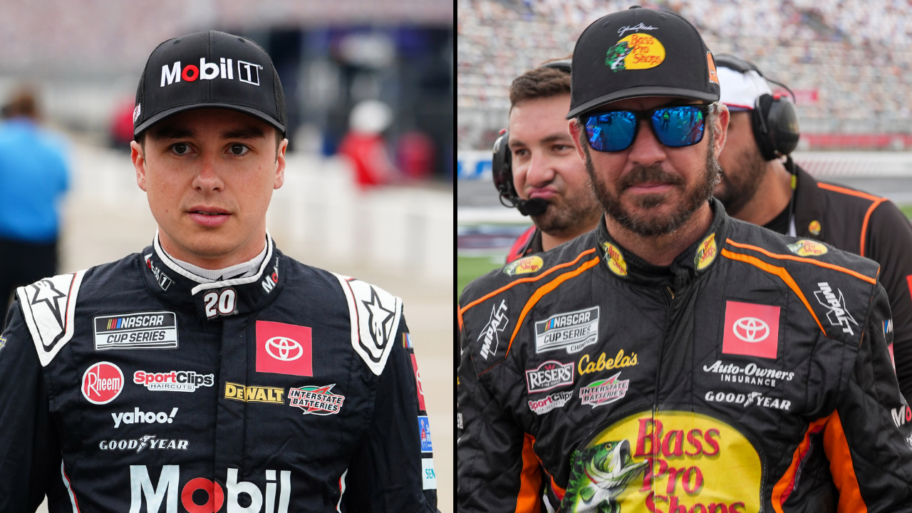 WATCH: How Martin Truex Jr. helped a stricken Christopher Bell during NASCAR's Gateway visit