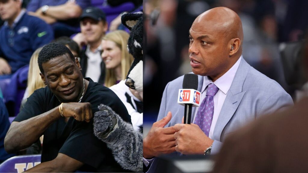 Shawn Kemp and Charles Barkley