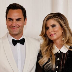 Roger Federer's Wife Mirka Joins A-list Celebs to Watch Jannik Sinner Play at Wimbledon 2024