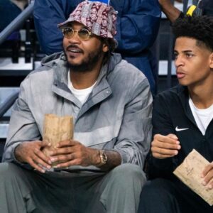Carmelo Anthony's Son Kiyan Takes a Hilarious Jab at His Father