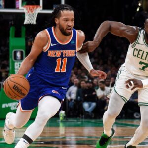 Jalen Brunson Hilariously Reacts to Jaylen Brown Meeting Fans Who Found His Lost Ring