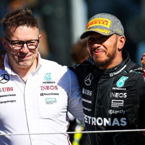 Mercedes Crew Including Peter Bonnington Confuse Fans With ‘Team Red 44’ Caption After Lewis Hamilton’s British GP Victory