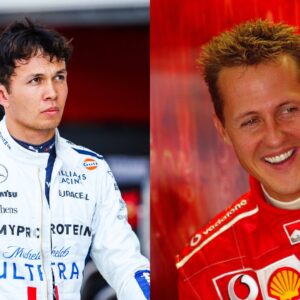Alex Albon Overlooks His Own Team to Name Michael Schumacher’s Title-Winning Car as His Dream Car