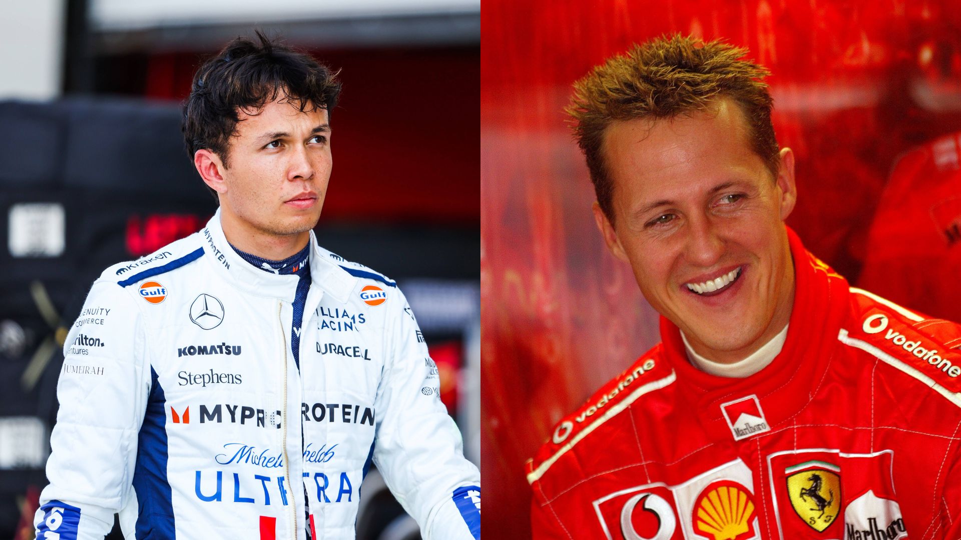 Alex Albon Overlooks His Own Team to Name Michael Schumacher’s Title-Winning Car as His Dream Car
