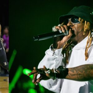 Michael Jordan's Son Marcus Goes Backstage During Lil Wayne's Concert to Give Fans a Sneak Peek