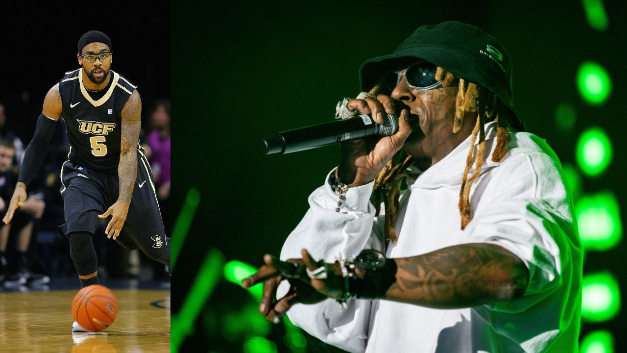 Michael Jordan's Son Marcus Goes Backstage During Lil Wayne's Concert to Give Fans a Sneak Peek