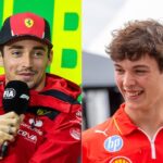 Charles Leclerc Gives “Piece of Advice” to Ferrari Junior Oliver Bearman Ahead of His Rookie Year