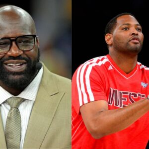 Shaquille O'Neal Digs Up Old Footage of Teammate's Iconic Shot In 2002 WCF Game