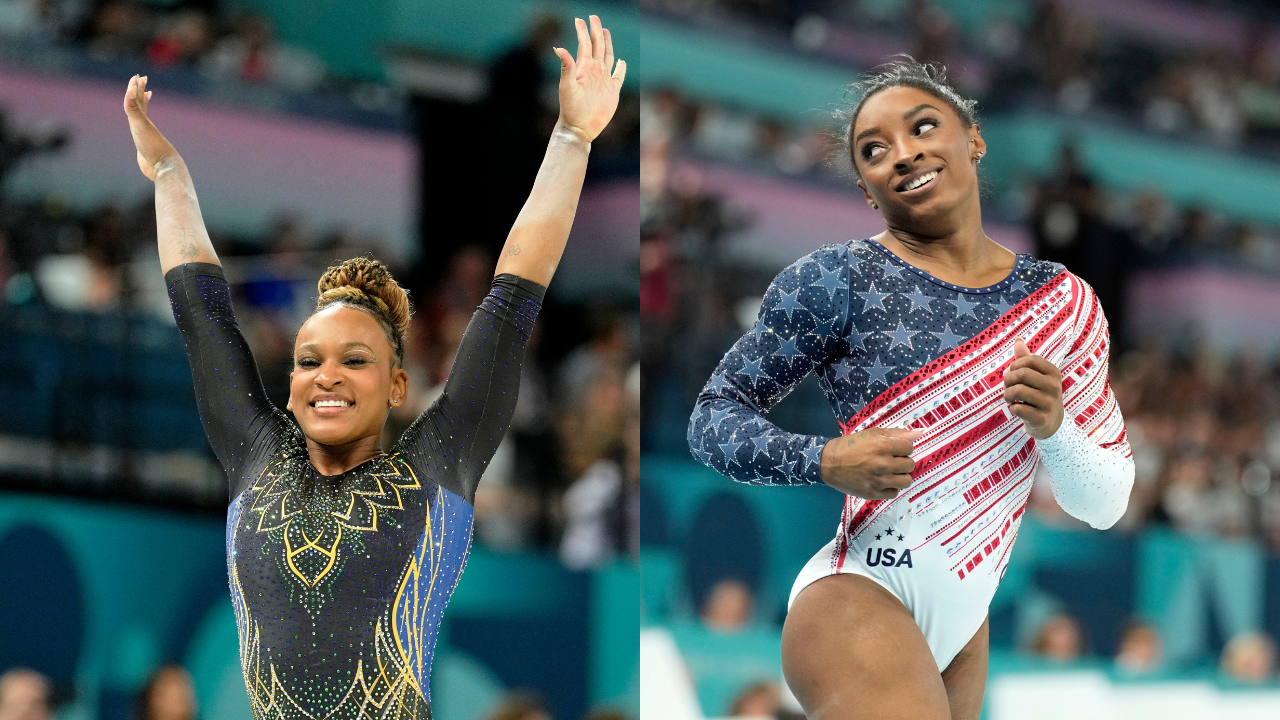 Rebeca Andrade Outshines Simone Biles on Vault, Draws Online Acclaim Amid US Team Triumph at Paris Olympics