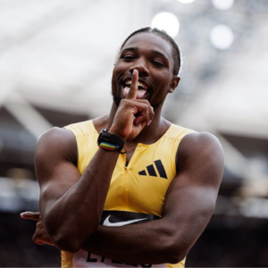 Noah Lyles Flaunts Custom Gaming Tech and Exclusive Collaborative Gear