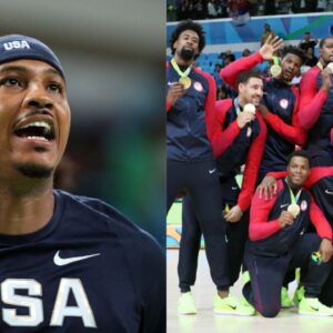 Carmelo Anthony and the 2016 US Men's Basketball Olympics Team