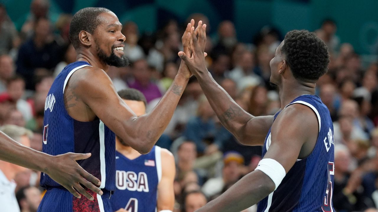 Kevin Durant Humbly Describes His Perfect 8–8 Start vs Serbia