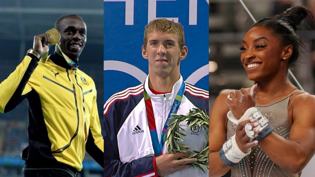 Michael Phelps, Simone Biles, and Usain Bolt Shine in ESPN’s Top 25 Olympians of 21st Century List