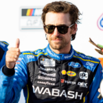 Team Penske's Ryan Blaney (12) picked up his second win of the 2024 NASCAR Cup Series in Sunday's The Great American Getaway 400 at the Pocono Raceway on July 14, 2024.