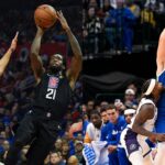 Patrick Beverley against Stephen Curry and Patrick Beverley against Luka Doncic