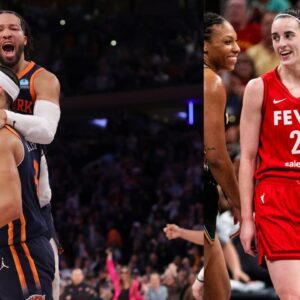 Jalen Brunson Calls Out Josh Hart's Questionable Caitlin Clark Tweet