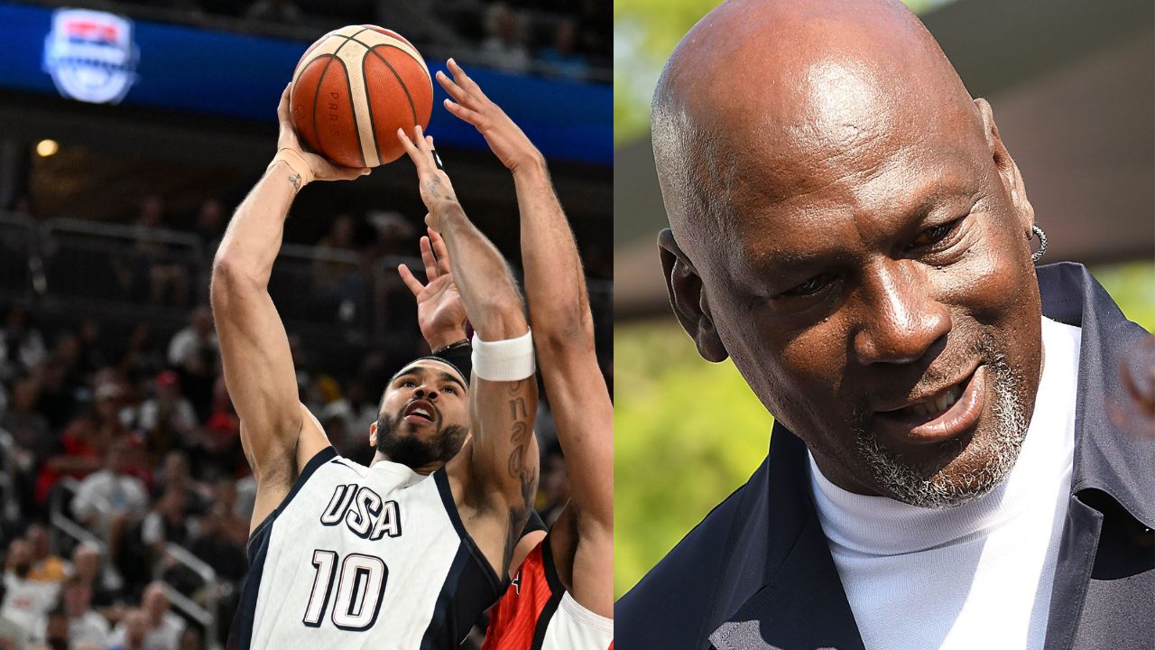 Jayson Tatum Reveals Michael Jordan Doesn't Hold A Grudge Against Him For His 'Wine Spilling' Shenanigans