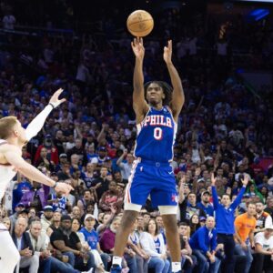 Tyrese Maxey Hilariously Blames Fans For Getting Him Drug Tested By The NBA