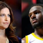 Rachel Nichols and Bronny James