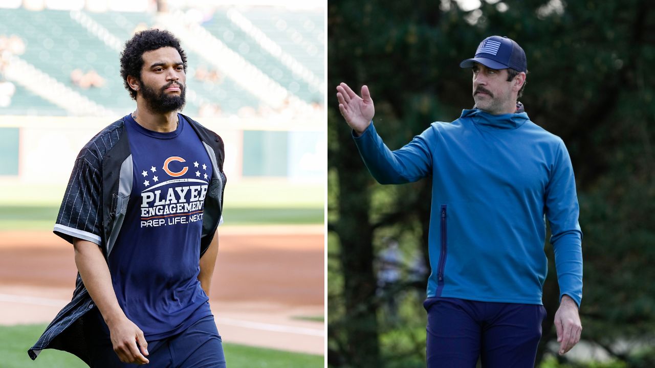 Aaron Rodgers Says He Would Be Surprised to See Caleb Williams in the Super Bowl With the Bears