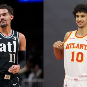 Trae Young Puts Forth An Encouraging Message For Zaccharie Risacher