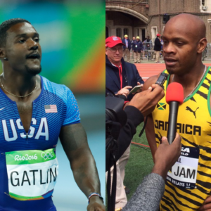 Justin Gatlin and Asafa Powell Reflect on Sharing the 100M World Record