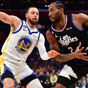 Stephen Curry and Kawhi Leonard