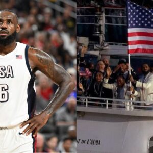 LeBron James Sports $210,000 Audemars Piguet During Paris Olympics Opening Ceremony