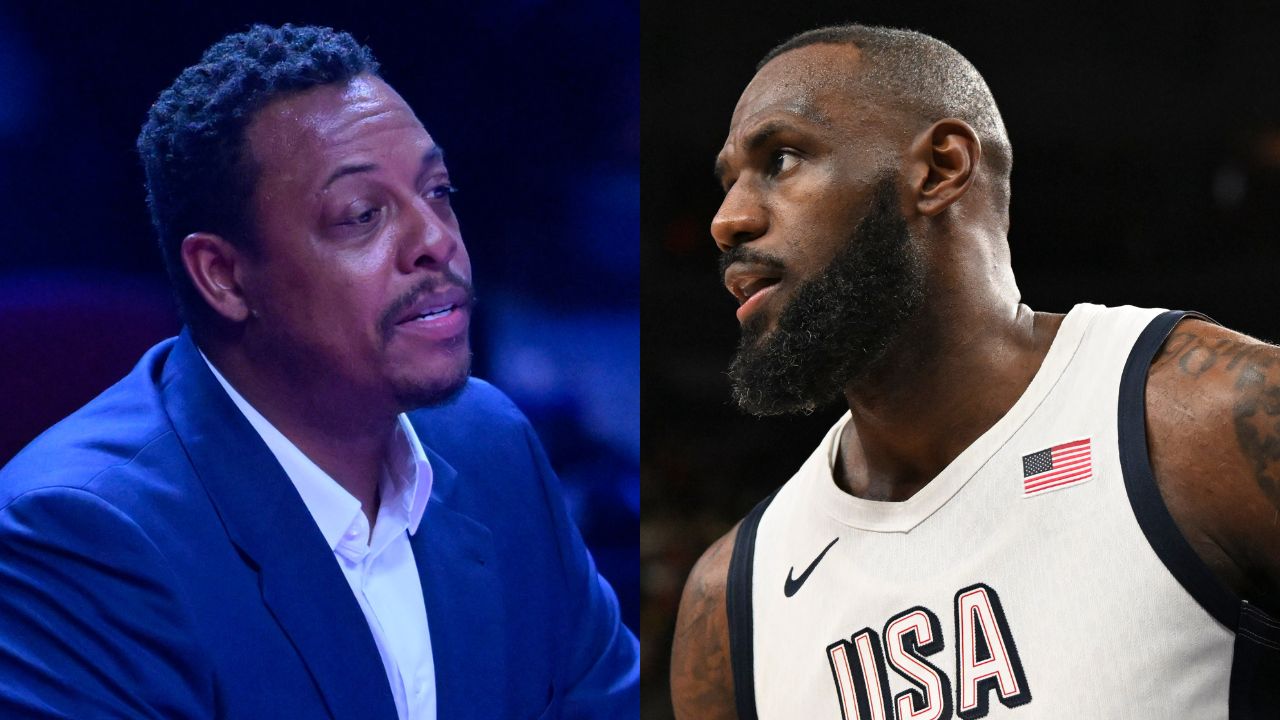 Paul Pierce and LeBron James