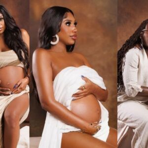 “Creating a Masterpiece”: Deiondra Sanders’ Maternity Photoshoot With Fiancé Wins Hearts