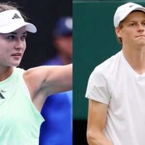 Anna Kalinskaya's Expression Towards Jannik Sinner Training Before US Open Final Goes Viral