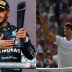 Lewis Hamilton Stands Out In Wimbledon Winner Carlos Alcaraz's Celebrations: "I Was Surprised"
