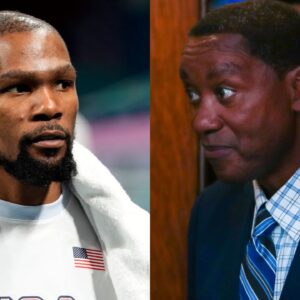 Kevin Durant and Isiah Thomas