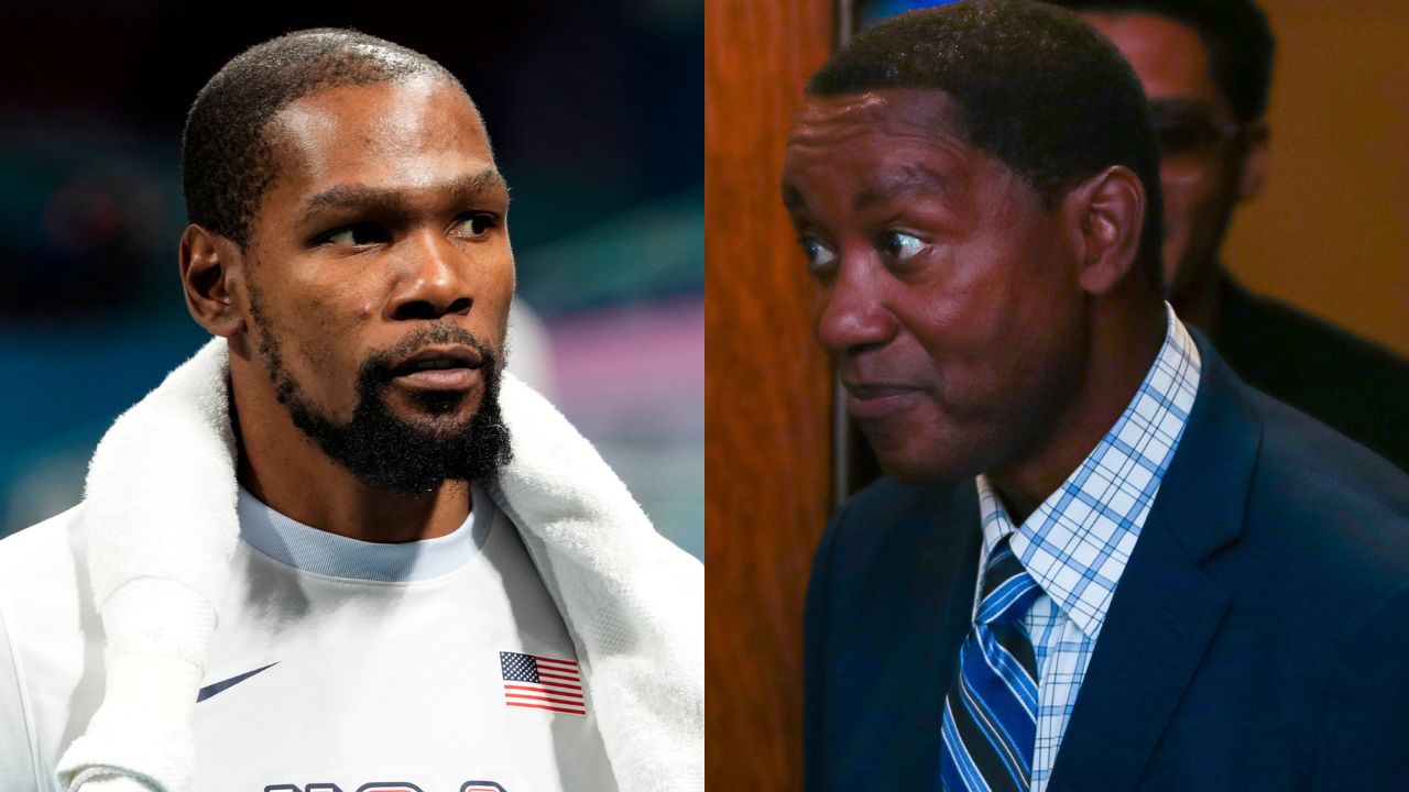 Kevin Durant and Isiah Thomas