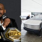 UFC Champ Jon Jones Takes Delivery of $100,000 Tesla Cybertruck Amidst Fight Break