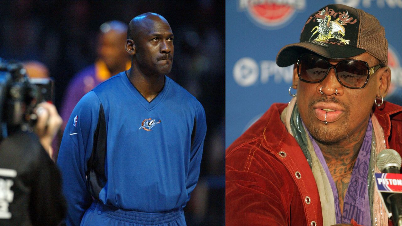 "Michael They Got Your Sh*t": Dennis Rodman Examines Jordan's Rookie Season Kicks At Shoe Convention