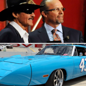 WATCH: NASCAR Royalty Richard Petty’s Iconic Plymouth Superbird Driven by Son Kyle at Goodwood FOS