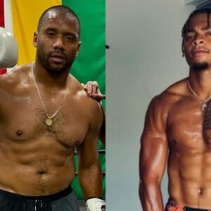 After Russell Wilson’s Epic Transformation, Justin Fields Puts His Ripped Physique on Full Display