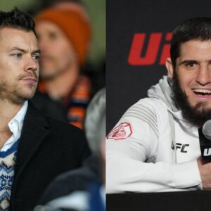 UFC Fans Lose It as Islam Makhachev and Harry Styles Are Spotted Together at Euro 2024 Final