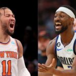 Jalen Brunson and Kemba Walker