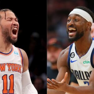 Jalen Brunson and Kemba Walker