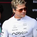 Brad Pitt Joins F1 Drivers in the Media Pen at British GP for Possible ‘Post Quali Interview’ of His Own